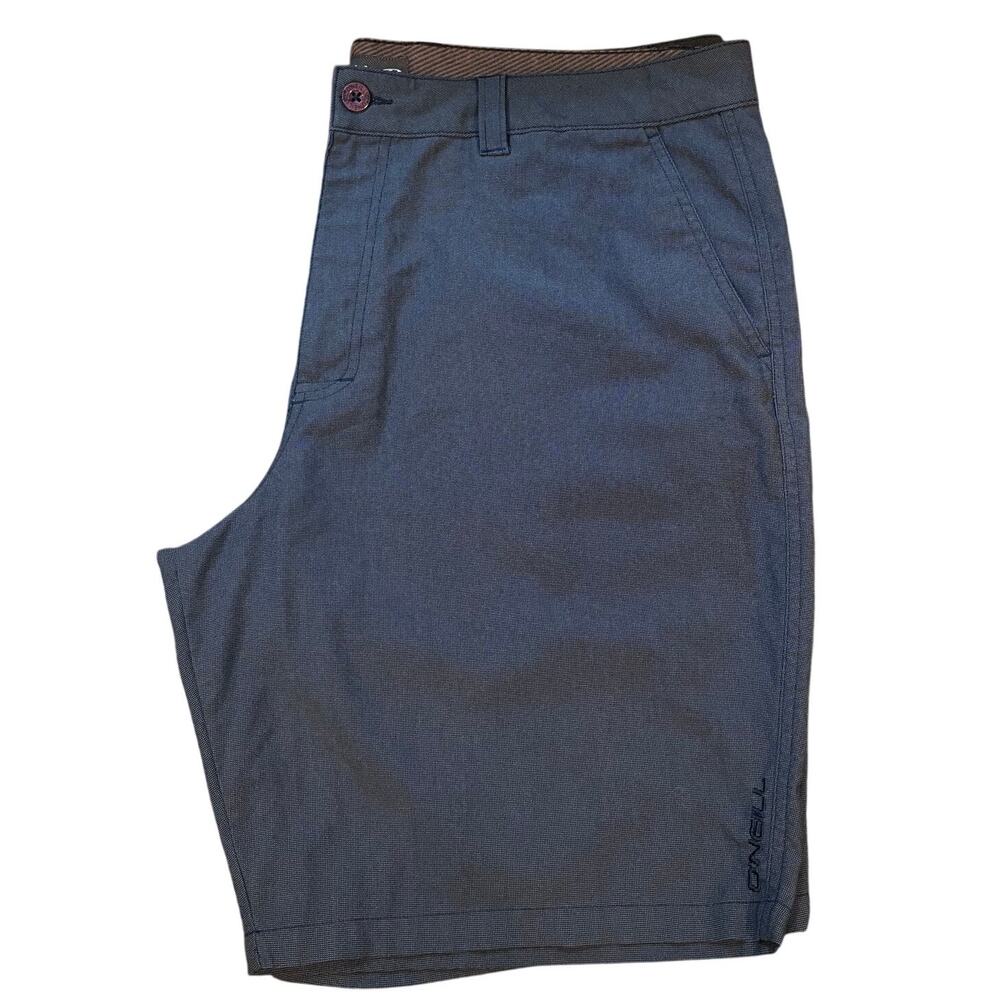 O'Neill Men's Hybrid Shorts Navy Blue Stretch Quick Dry Walkshorts Sz 40 - Picture 3 of 7